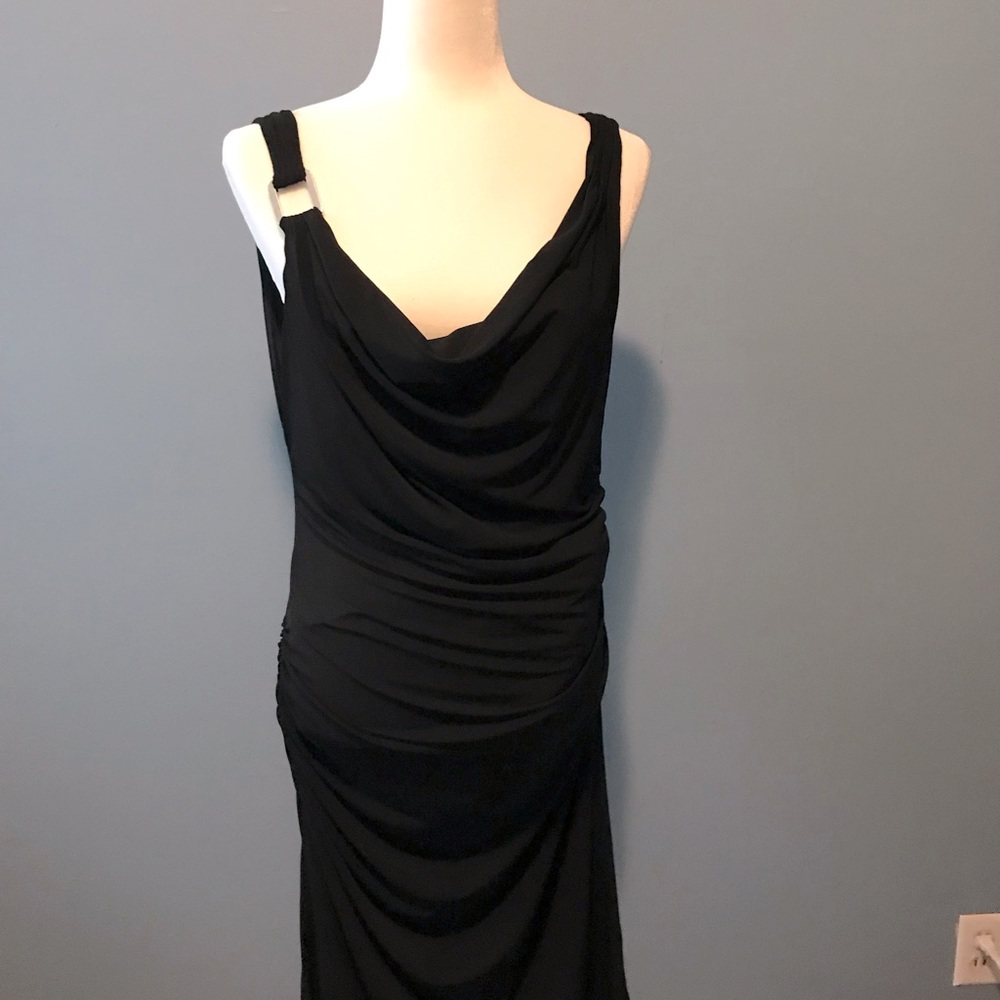 Elegant bruised White House Black market cocktail dress